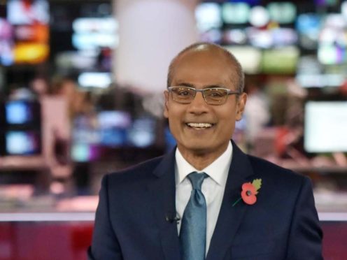 George Alagiah is self-isolating (Jeff Overs/BBC/PA)