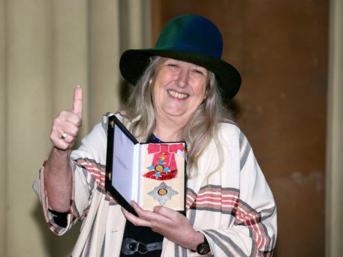 Professor Mary Beard is a vocal advocate the EU (Steve Parsons/PA)