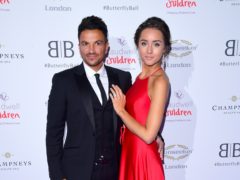 Peter Andre and Emily MacDonagh have had to make big adjustments (Ian West/PA)