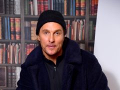 Matthew McConaughey has urged fans to stay home to halt the spread of coronavirus (Ian West/PA)