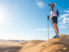 Celebrities broke down as they tackled a punishing Sport Relief challenge trekking 100 miles across the unforgiving Namib Desert (Leo Francis/Comic Relief/PA)