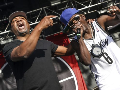 Chuck D and Flavor Flav (Photo by Rich Fury/Invision/AP, File)