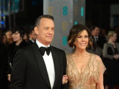 Tom Hanks and Rita Wilson were diagnosed with Covid-19 while in Australia (Dominic LIpinski/PA)