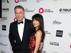 Alec Baldwin’s wife Hilaria has revealed she is pregnant, five months after suffering a miscarriage (PA)