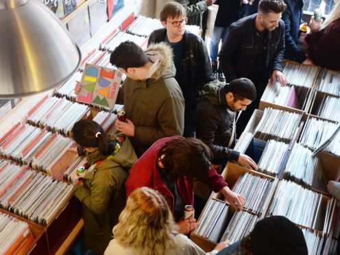 Crowds on Record Store Day (John Stillwell/PA)