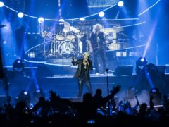 Adam Lambert with Queen (David Jensen/PA)