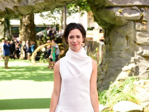 Rebecca Hall says her ‘beautiful and bold’ new sci-fi series may not have been tackled by TV studios a decade ago (Ian West/PA)