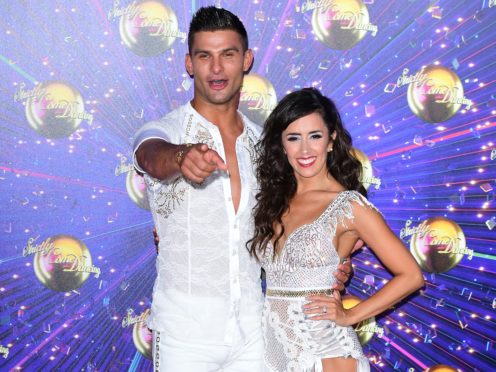 Aljaz Skorjanec and Janette Manrara will kick things off (Ian West/PA)