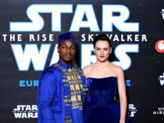 John Boyega and Daisy Ridley appear in Star Wars: The Rise of Skywalker, which is coming to Disney+ (Ian West/PA)