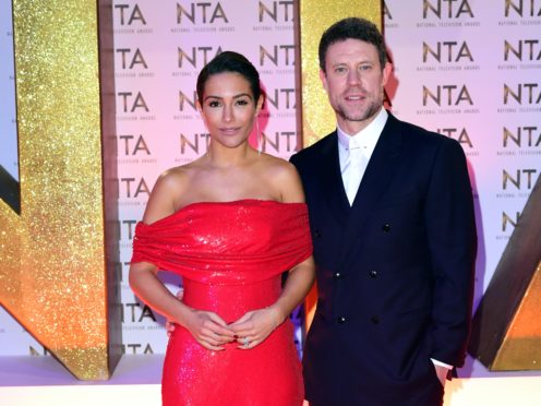 Frankie Bridge and Wayne Bridge (Ian West/PA)