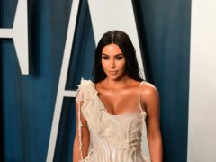 Kim Kardashian West is offering a lucky fan the chance to win lunch with her and her famous sisters as part of the All-In Challenge (Ian West/PA)