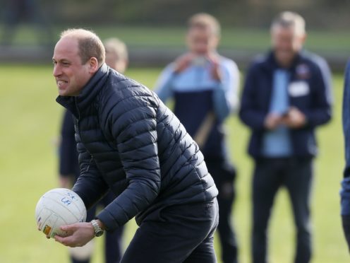 The Duke of Cambridge (Brian Lawless/PA)