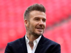David Beckham has debuted a drastic new look (Bradley Collyer/PA)