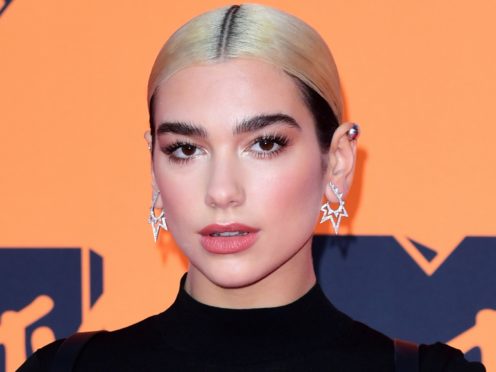Dua Lipa, who had worked on a song with Miley Cyrus before the coronavirus pandemic (Ian West/PA)