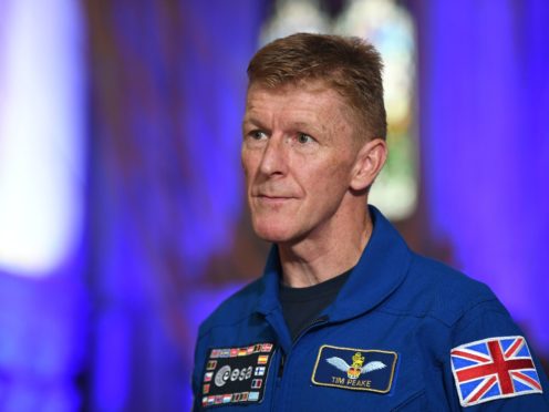 Astronaut Major Tim Peake (Joe Giddens/PA)