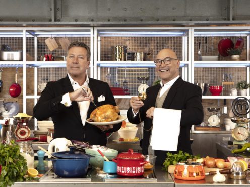 Gregg Wallace and John Torode host MasterChef (MasterChef/BBC/PA)