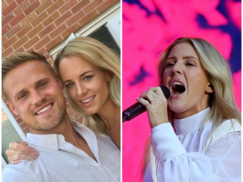 Ellie Goulding sang for the happy couple (For Better For Worse/PA)
