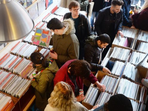 Shoppers on Record Store Day (John Stillwell/PA)
