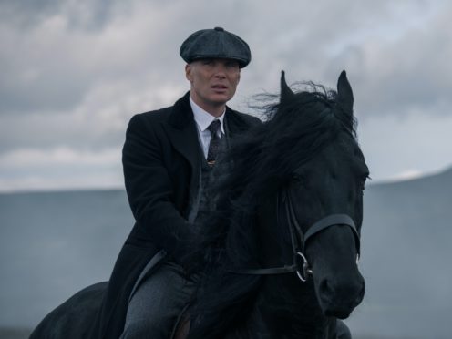 Cillian Murphy on the set of series five of Peaky Blinders (Matt Squire/Caryn Mandabach Prod/PA)