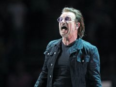 U2’s Bono helped the charity auction (Andrew Matthews/PA)