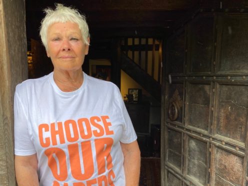 Dame Judi Dench is one of a host pf stars backing the campaign (ASOS/Choose Love)