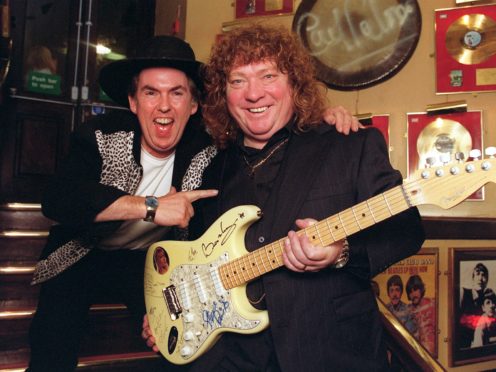 The death of Steve Priest (right) was announced on Thursday (Peter Jordan/PA)