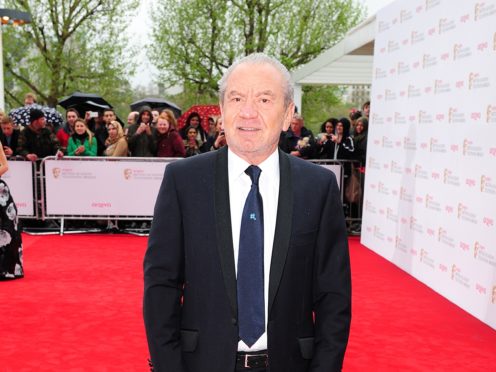 Alan Sugar (Ian West/PA)