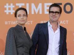 Angelina Jolie and Brad Pitt (Stefan Rousseau/PA)