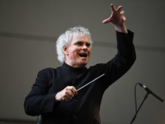 Sir Simon Rattle has warned that orchestras ‘may not survive’ without ‘clarity’ from the Government (Doug Peters/PA)