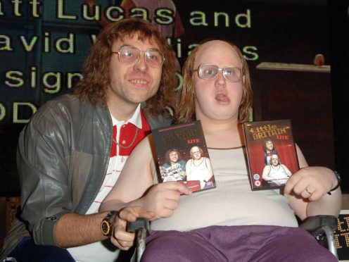 Matt Lucas and David Walliams (Ian West/PA)