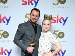 Danny Dyer and Kellie Bright (Ian West/PA)