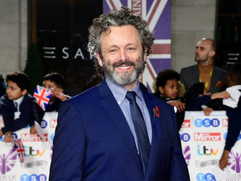 Michael Sheen, in his address, discussed the importance of religion, ethics and morality (Ian West/PA)