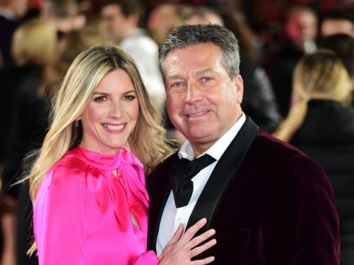 Lisa Faulkner and John Torode (Ian West/PA)