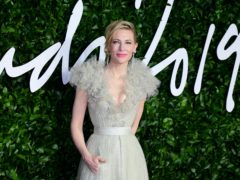 Hollywood actress Cate Blanchett has revealed she had a close call with a chainsaw following an accident at home (Ian West/PA)