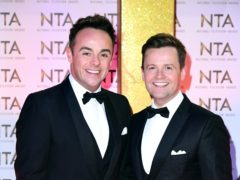 Ant McPartlin and Declan Donnelly reunited for a socially distanced round of golf after spending months apart amid the coronavirus pandemic (Ian West/PA)