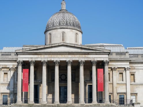 The National Gallery in Trafalgar Square (Aaron Chown/PA)