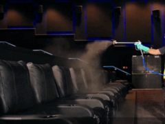 Anti-viral fogging machines will be part of the Covid-19 process at Showcase Cinemas (Showcase Cinemas/PA)