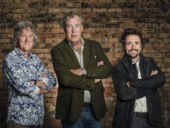 The Grand Tour presenters James May, Jeremy Clarkson and Richard Hammond (Amazon Prime Video/PA)