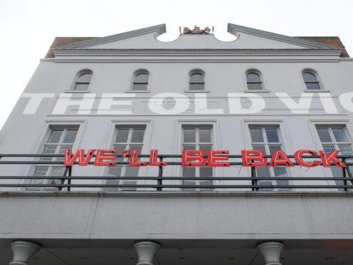 The Old Vic closed its doors in March and has yet to reopen (Dominic Lipinski/PA)