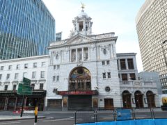 The Victoria Palace Theatre could potentially reopen on August 1(Yui Mok/PA)