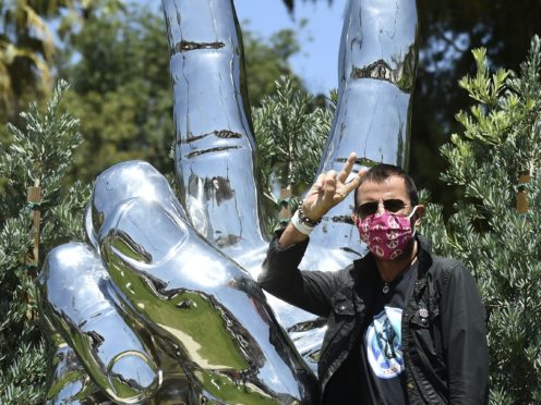 Sir Ringo Starr celebrated his 80th birthday with a livestream featuring some of his famous friends (AP Photo/Chris Pizzello)