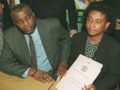 Neville and Doreen Lawrence (Michael Stephens/PA)