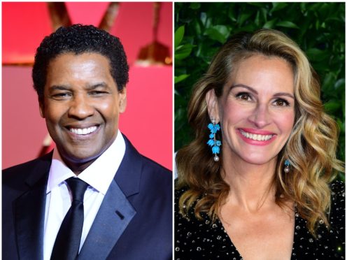 Oscar winners Denzel Washington and Julia Roberts will reunite to star in Netflix drama Leave The World Behind (Ian West/PA)