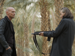 Actor and singer Luke Goss has revealed he embraced Val Kilmer for 30 seconds when they met for the first time on the set of their new action film (101 Films/PA)