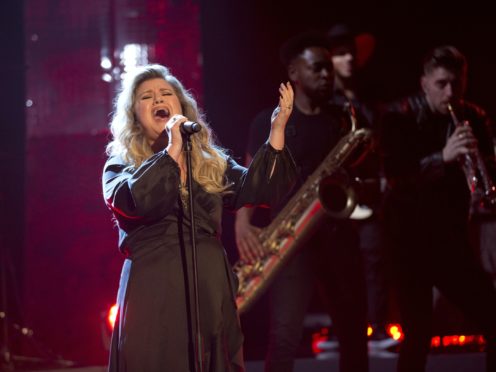 Kelly Clarkson is filling in for Simon Cowell as a judge on America’s Got Talent (Isabel Infantes/PA)