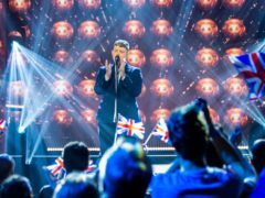Michael Rice, who won the public vote to represent the UK at the cancelled Eurovision Song Contest in Israel (Guy Levy/BBC)