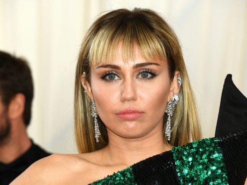 Miley Cyrus (Jennifer Graylock/PA)