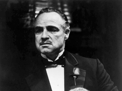 Marlon Brando as Vito Corleone in the film The Godfather (PA)