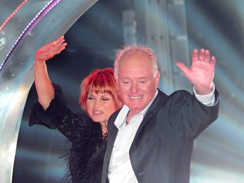 Vicky Entwistle and Bruce Jones (Ian West/PA)