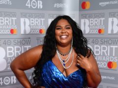 Grammy-winning singer Lizzo said the body positivity movement has become ‘commercialised’ as she questioned who is now benefitting from it (Ian West/PA)